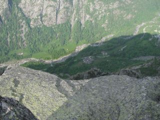 Percorso in cresta molto aereo