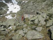 Arrivo all'Alpe Antena