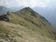 Verso la cresta finale