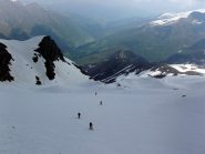 Ultimi pendii del Baraccone con la Campana della G.Guglia