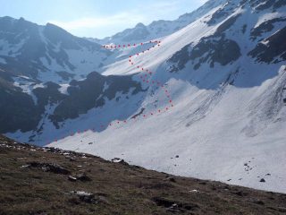 seconda parte dell'itinerario