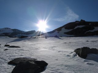 quota 2800 come per miraggio: la neve