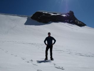 Io, la cima e il punto dove mi sono fermato