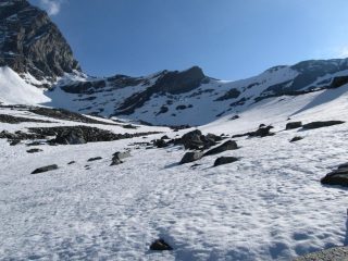 davanti c'è il colle del Breuil