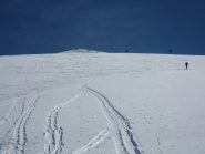 I pendii prima della calotta finale