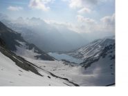 Il lago del Seru' salendo al Passo della Galisia
