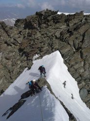 i soci sul colletto fra le due cime