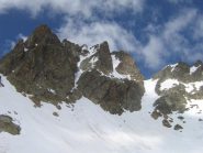 Cima di Nasta con i canali sud e Forchetta