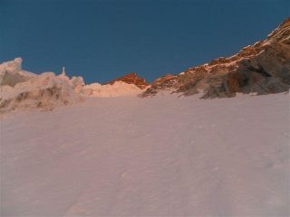 zona rocce grige..sullo sfondo la Dufour