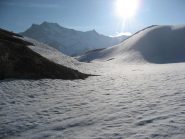 parte centrale con la punta in fondo
