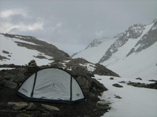 bivacco a 3100 m