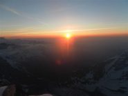 è l'alba sul Marinelli!