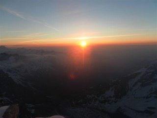 è l'alba sul Marinelli!