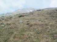 Sulla dorsale verso la cima