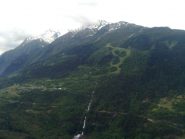 Il Mont Pourri nascosto dalle nubi