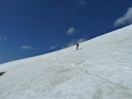 Discesa sul lago Mercantour un pò marcetta