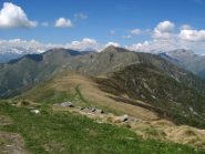 L'Uja a dx e Angiolino e Vaccarezza a sx dal Soglio