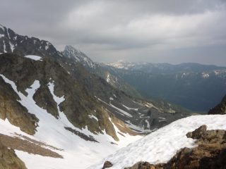 dal colle verso la francia
