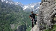 il grazioso ambiente della parete del Roncet