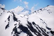 il Viso tra il Gran Queyro e i contrafforti della Roudel