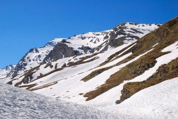 i valloni del Gran Mioul, il nostro è il primo, quello che conyce in cima è l'ultimo