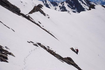 nel ripido tratto finale