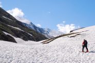 sul fondo della Valle Lunga a 2200 m
