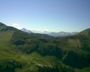 Sallendo, panorama verso il Bianco