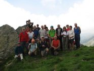 Il gruppo al colle