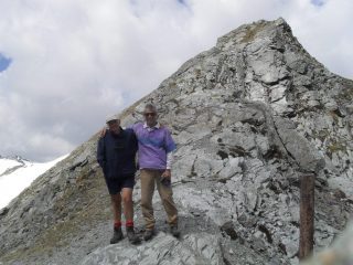 autoscatto sotto il Bec Noir