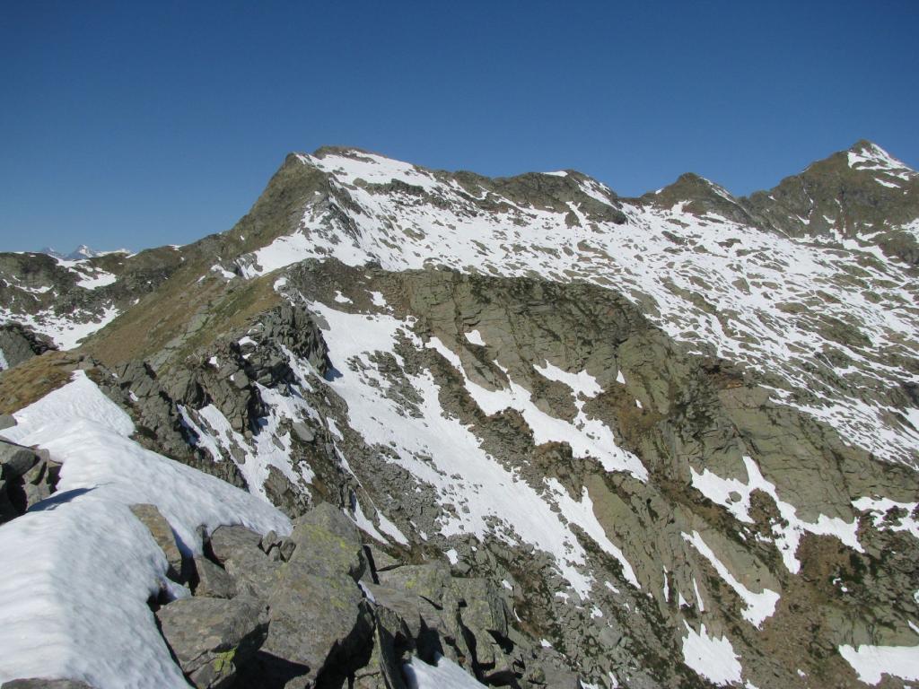 Punta Bordevolo da Cima La Rubbia