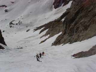 In salita nel canale