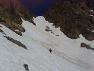 Discesa dal Colle di Vens