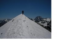 Dal Vintabren si vede il Canalone di Lourusa