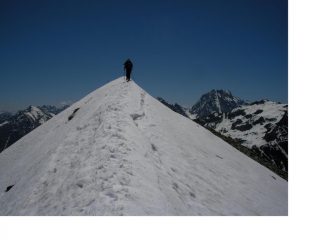 Dal Vintabren si vede il Canalone di Lourusa