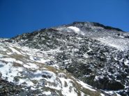 La cima dai pressi del Lago Brunni