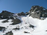 Condizioni prima del colletto 2700 m. con palo