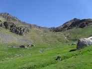 l'arrivo all'alpe Seivaz