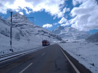 Piz lagalb sullo sfondo