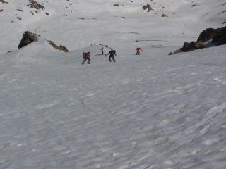 In salita nel canale