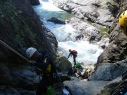 La parte finale e l'attraversamento dell 'Ayasse