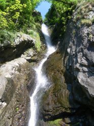 La C50 prima di arrivare sull'Ayasse