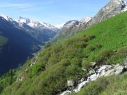 panorama  gia' visibile poco dopo la partenza