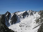 Rocca Rossa e Tenibres dalla vetta