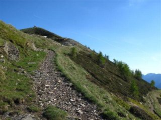 Scendendo dal Frontè