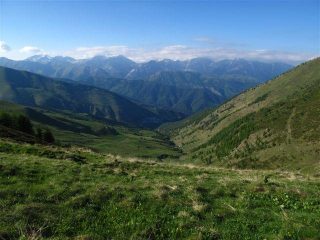 Scendendo verso Monesi