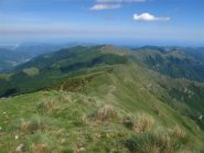 Crinale vero il Monega e la Liguria
