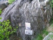 la partenza della ferrata