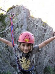 ponte tibetano ... fatto