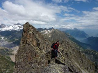 il Mauro sulla Cresta del Gallo